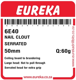 6E40 - Clout Nail -6E40_label_T